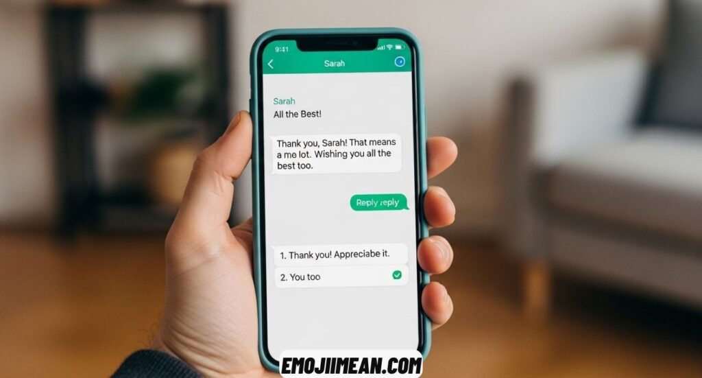 Best Replies to "All the Best