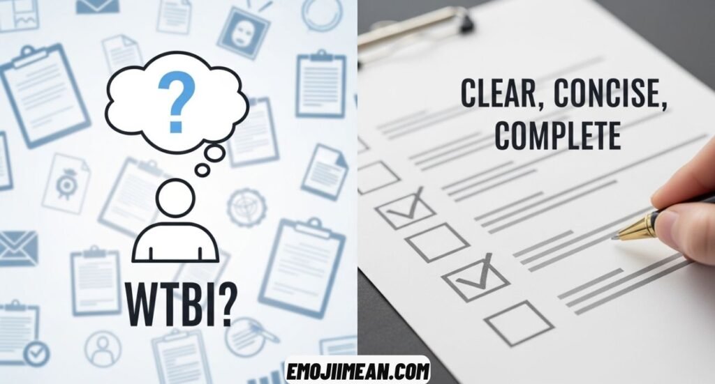 Best Reply to WTBI and Its Meaning