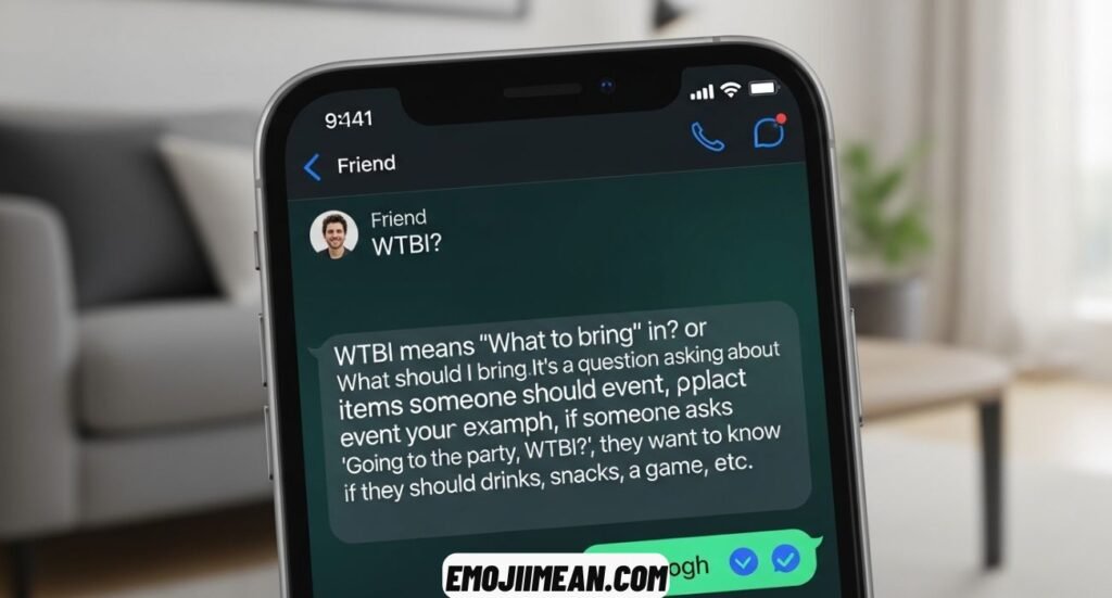 Best Reply to WTBI and Its Meaning