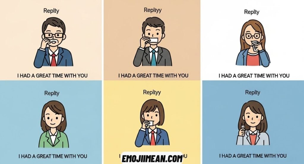 Best Responses to "I Had a Great Time With You