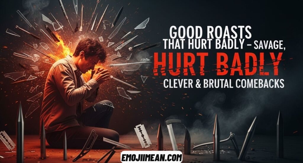 Good Roasts That Hurt Badly