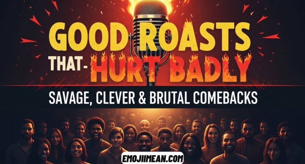 Good Roasts That Hurt Badly