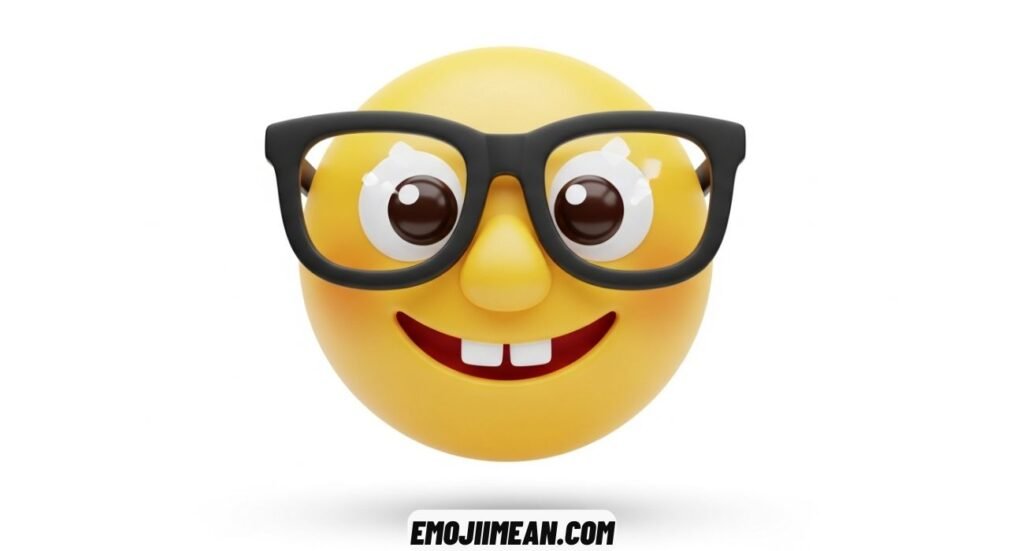 Nerd Face Emoji Meaning