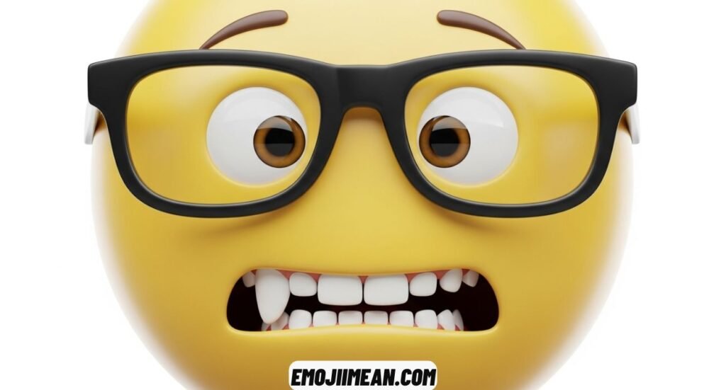 Nerd Face Emoji Meaning