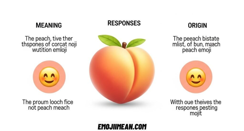 Peach Emoji Meaning