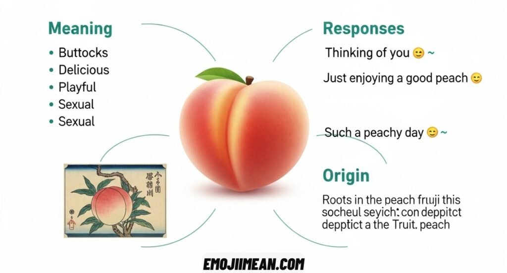 Peach Emoji Meaning