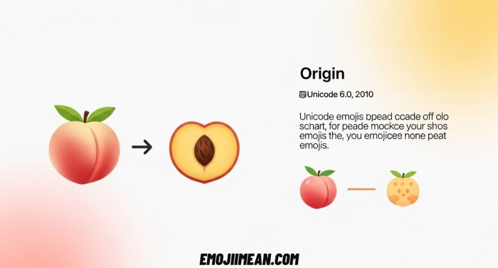 Peach Emoji Meaning