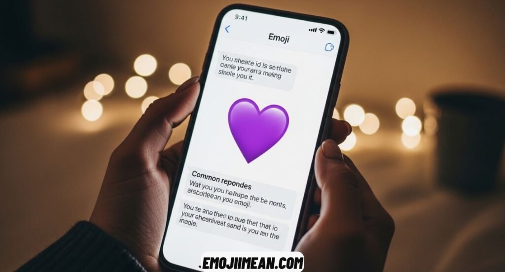 Purple Heart Emoji Meaning