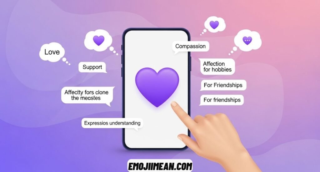 Purple Heart Emoji Meaning