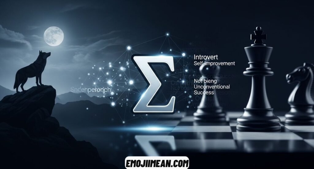 What Does the Sigma Emoji Mean