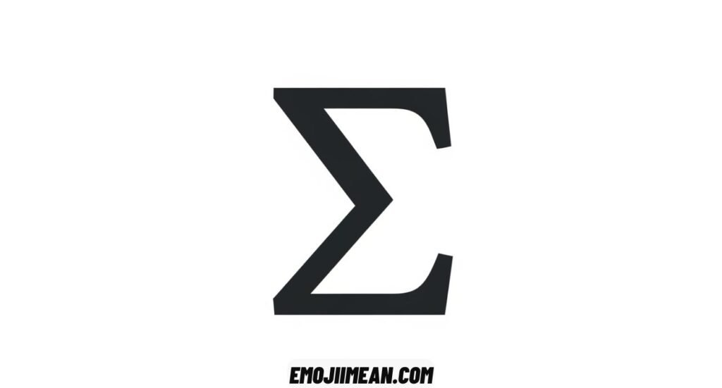 What Does the Sigma Emoji Mean