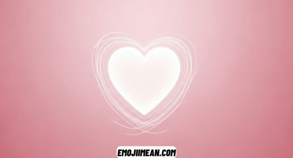 What Does the White Heart Emoji Mean