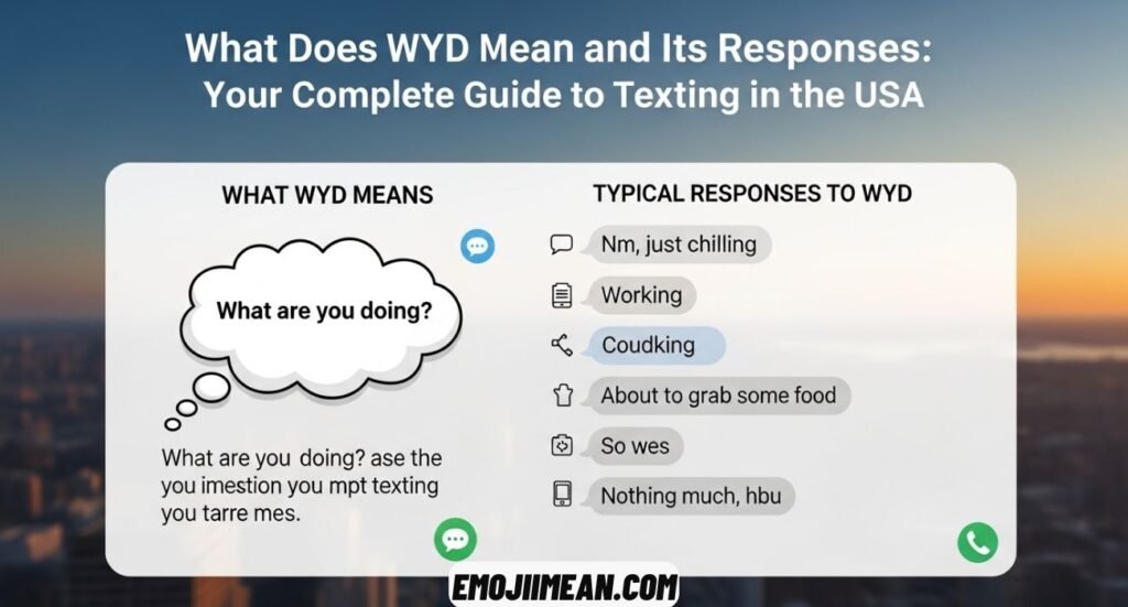 What Does WYD Mean and Its Responses
