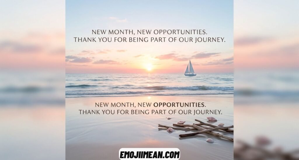 Happy New Month Message Ideas
