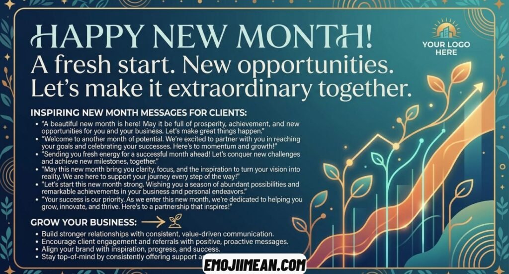 Happy New Month Message Ideas