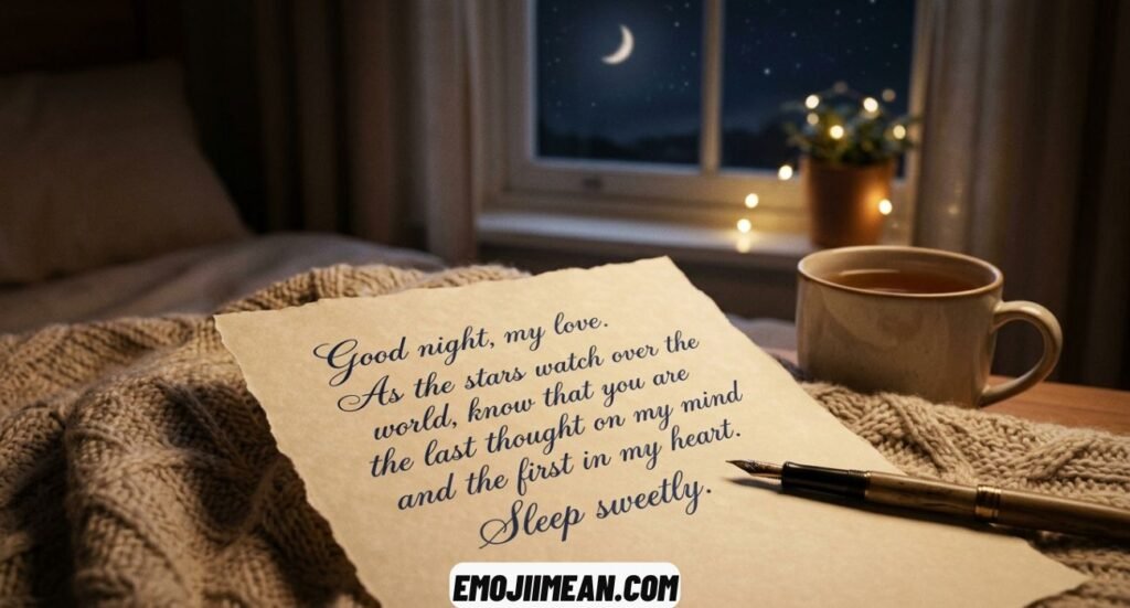 Heart Touching Good Night Message for My Love Ideas