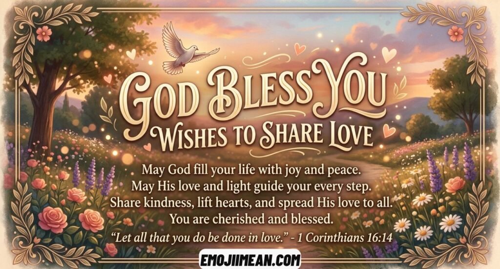 750+ Heartfelt God Bless You Wishes to Share Love, Faith, and Comfort