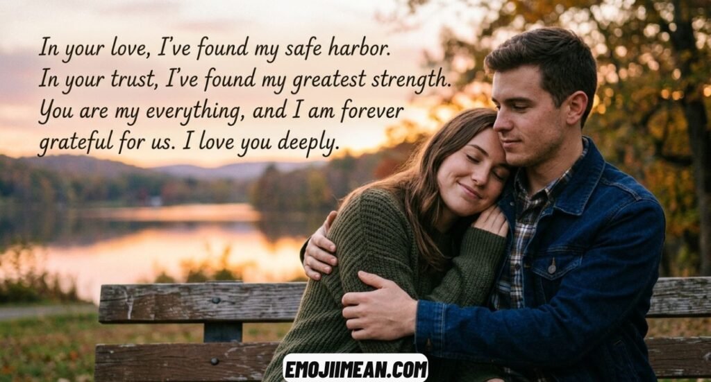 Heartfelt Love and Trust Message for Her