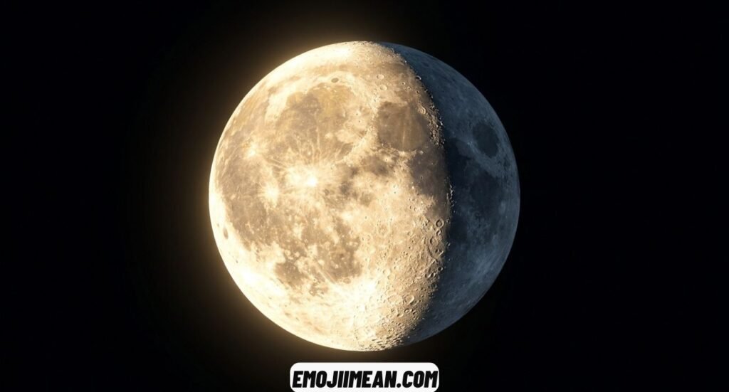 What Is the Current Phase of the Moon as an Emoji