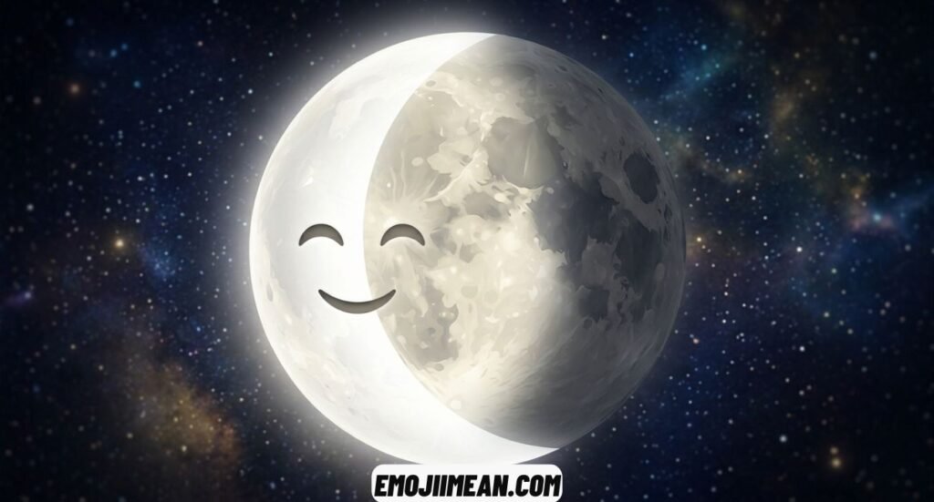 What Is the Current Phase of the Moon as an Emoji