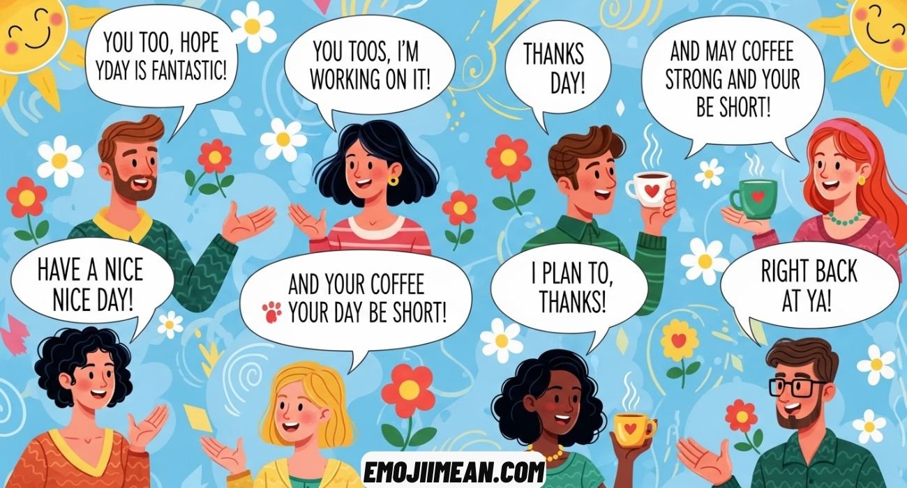 Best Replies to "Have a Nice Day