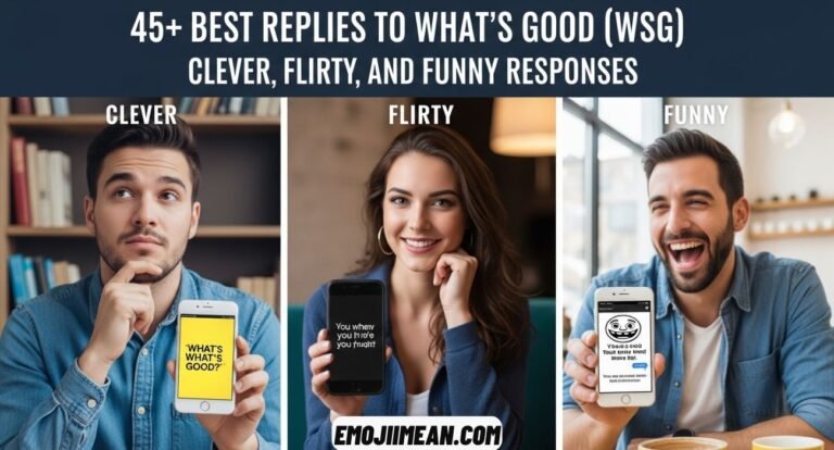 Best Replies to What's Good (WSG