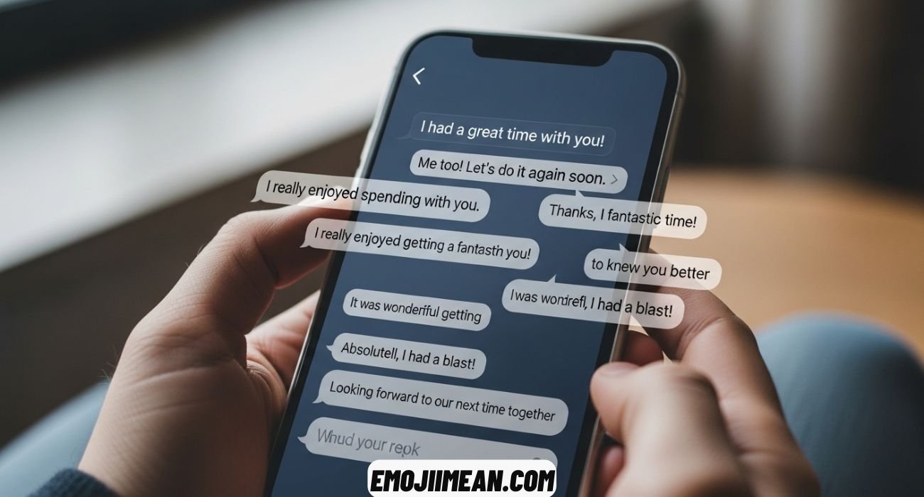 Best Responses to "I Had a Great Time With You