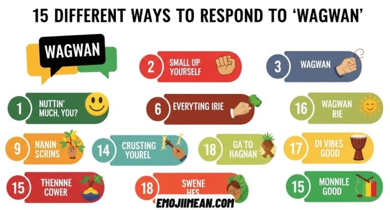 Different Ways to Respond to “Wagwan”