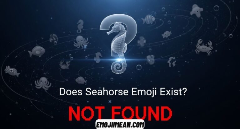 Does Seahorse Emoji Exist or Not