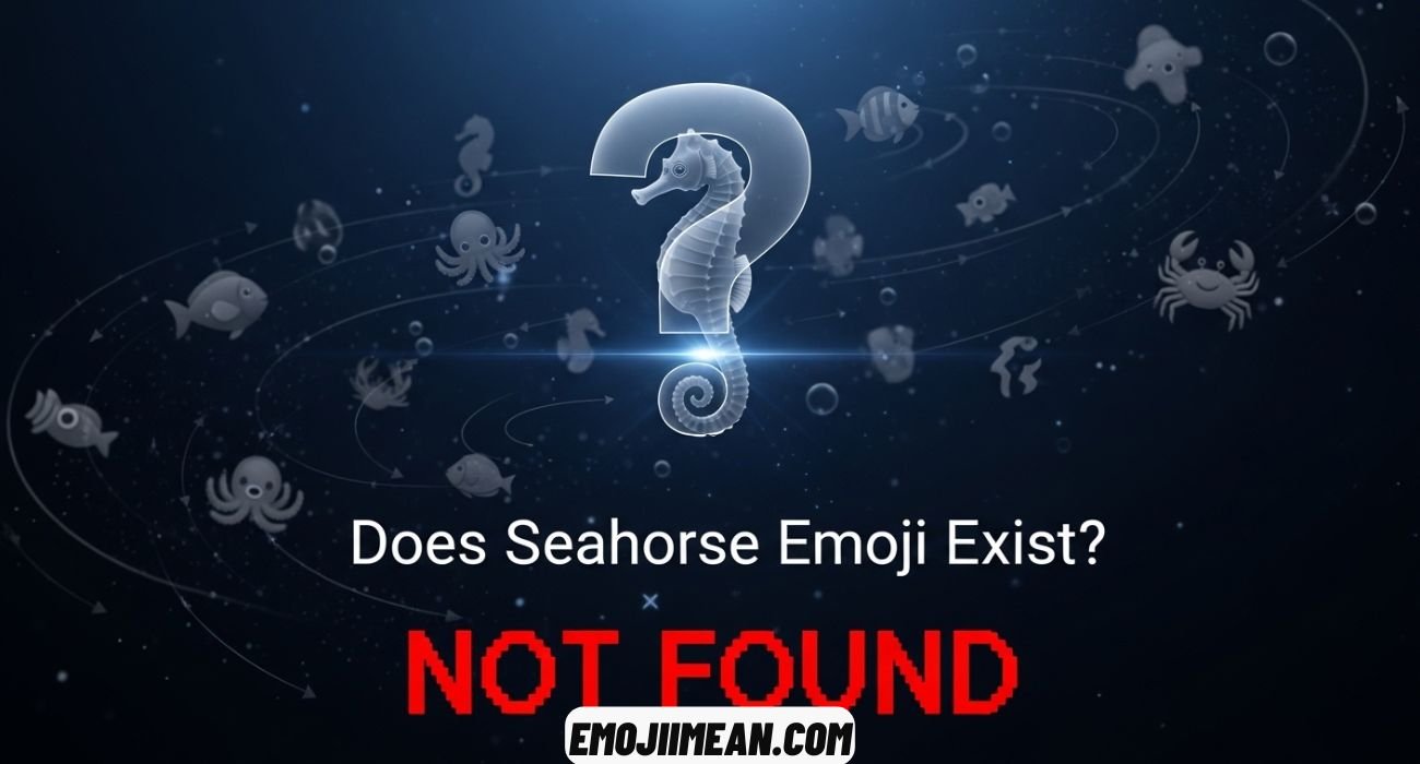 Does Seahorse Emoji Exist or Not