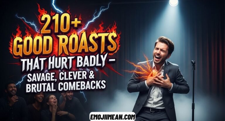 Good Roasts That Hurt Badly