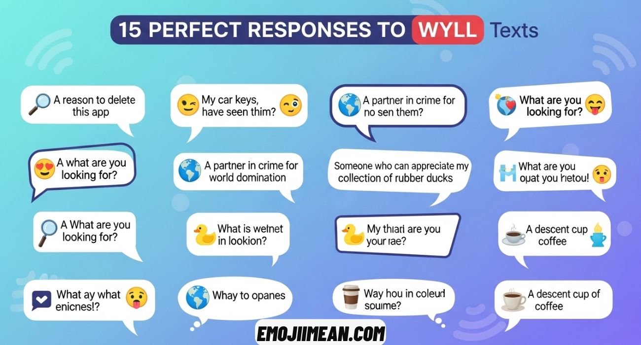 Perfect Responses to WYLL Texts