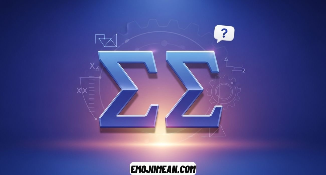 What Does the Sigma Emoji Mean