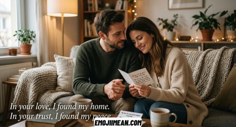 Heartfelt Love and Trust Message for Her
