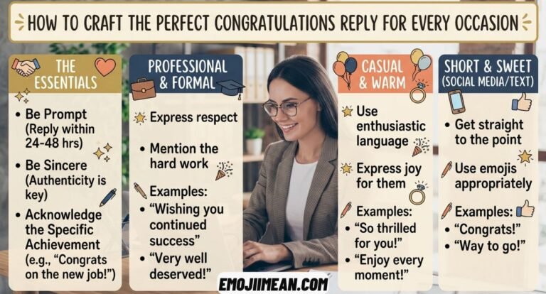 How to Craft the Perfect Congratulations Reply for Every Occasion